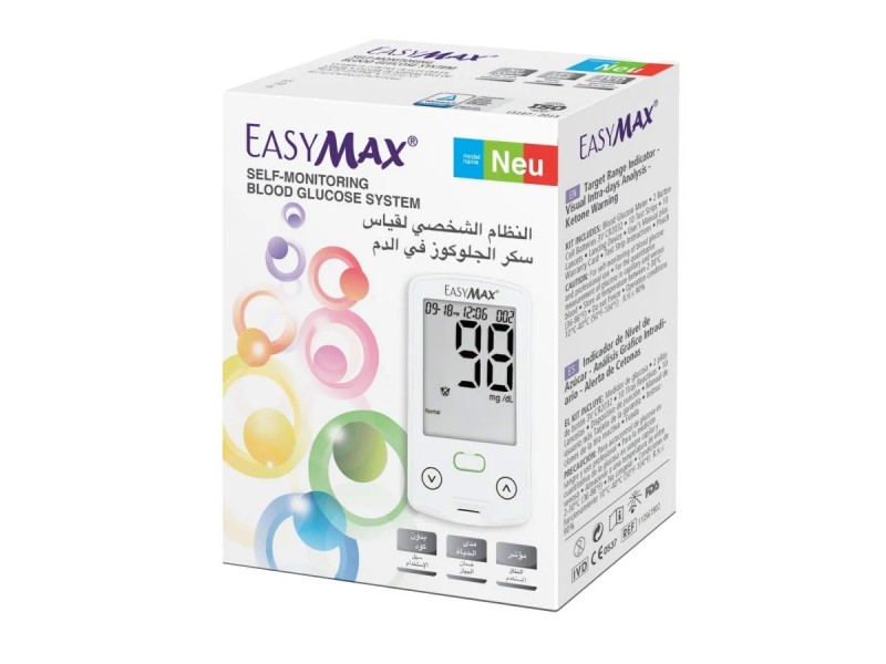 EASY MAX BLOOD GLUCOSE SYSTEM EASY MAX BLOOD GLUCOSE SYSTEM