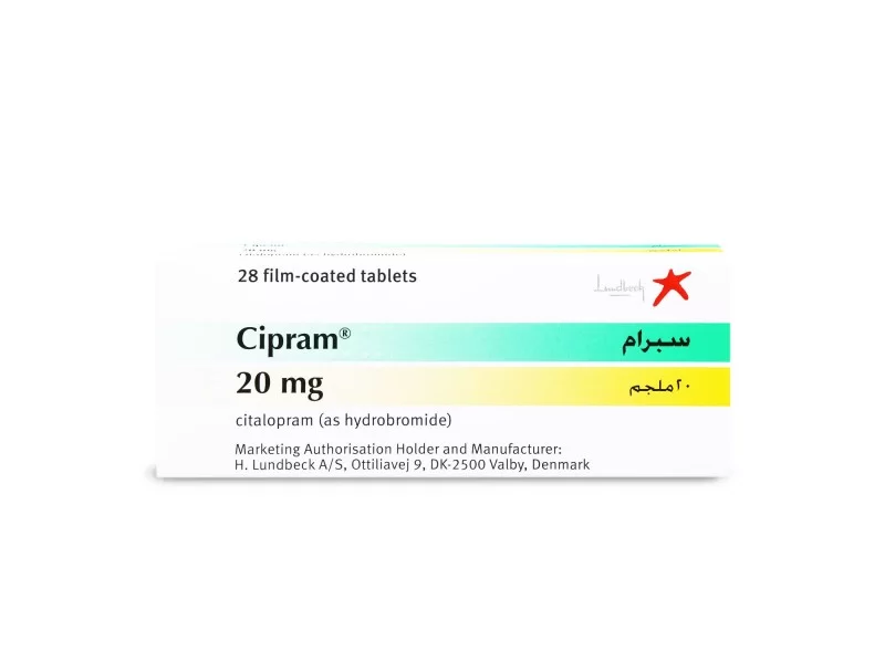 CIPRAM 20MG 28STAB