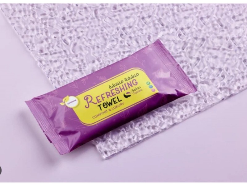 SALON SYSTEM LAVENDER REFRESHING TOWEL 1PCS SALON SYSTEM LAVENDER REFRESHING TOWEL 1PCS