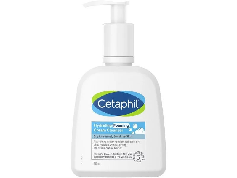 CETAPHIL HYDRATING FOAMING 236ML CREAM CLEANSER CETAPHIL HYDRATING FOAMING 236ML CREAM CLEANSER
