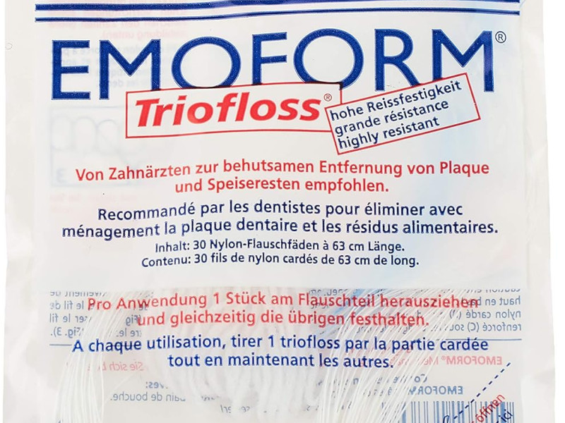 إيموفورم خيط تنظيف الأسنان 30 حبة إيموفورم خيط تنظيف الأسنان 30 حبة