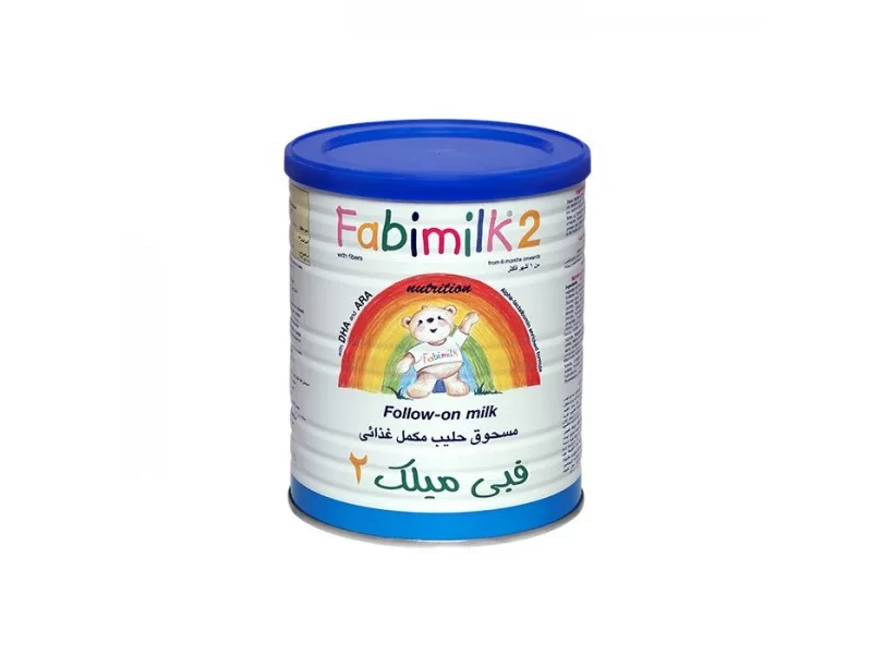 فابي ميلك حليب أطفال مرحلة (2) 400 جم فابي ميلك حليب أطفال مرحلة (2) 400 جم