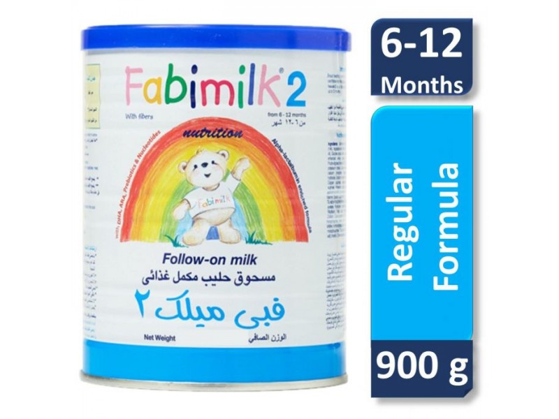 فابي ميلك حليب أطفال مرحلة (2) 900 جم فابي ميلك حليب أطفال مرحلة (2) 900 جم