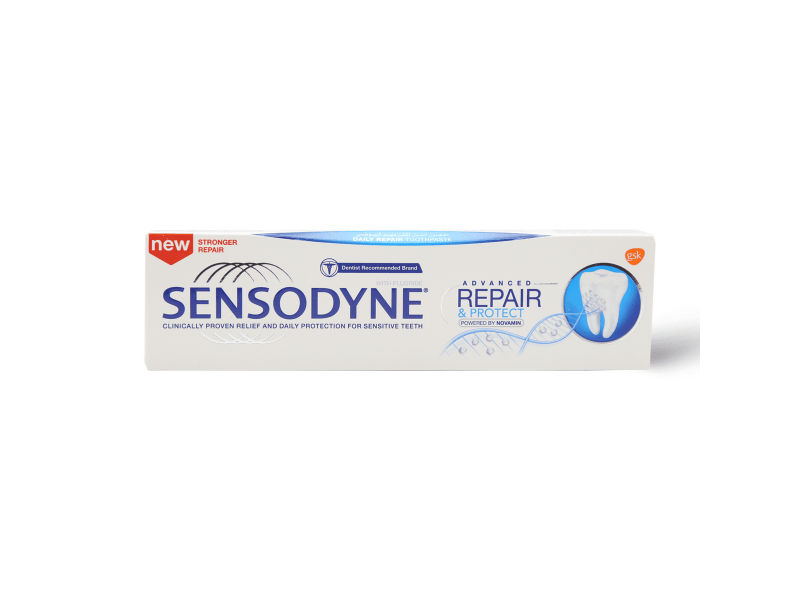 SENSODYNE TOOTH PASTE REPAIR PROT.WHITE 75ML 67297 SENSODYNE TOOTH PASTE REPAIR PROT.WHITE 75ML 67297