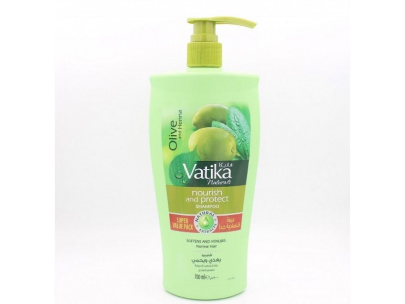 VATIKA Shampoo 700ML OLIVE HENNA NOURISH PROTECT VATIKA Shampoo 700ML OLIVE HENNA NOURISH PROTECT