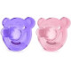AVENT SOOTHIE SILICON 0-3M GIRL AVENT SOOTHIE SILICON 0-3M GIRL