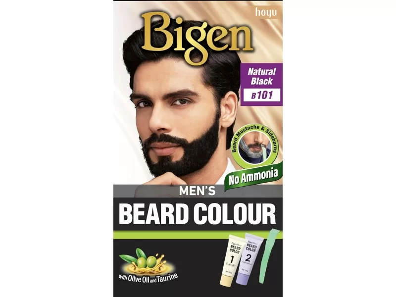 BIGEN FOR MEN BEARD 101 BLACK BIGEN FOR MEN BEARD 101 BLACK