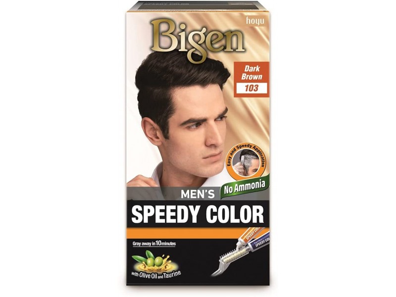 BIGEN MEN HAIR COLOUR 103 HAIR DARK BROWN BIGEN MEN HAIR COLOUR 103 HAIR DARK BROWN