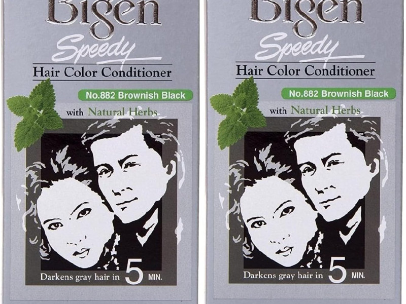 BIGEN NO. 882 Brownish Black BIGEN NO. 882 Brownish Black