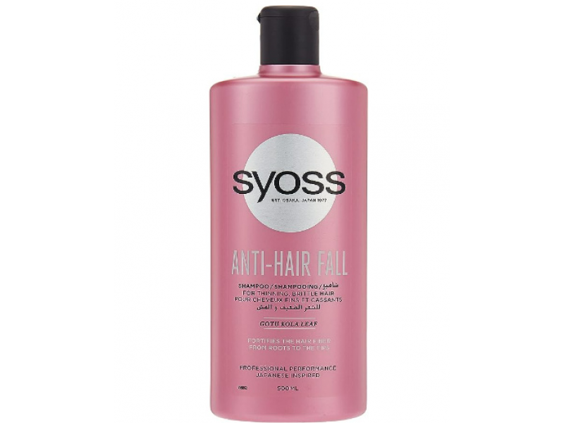 SYOSS Shampoo ANTI HAIR FALL 500ML SYOSS Shampoo ANTI HAIR FALL 500ML