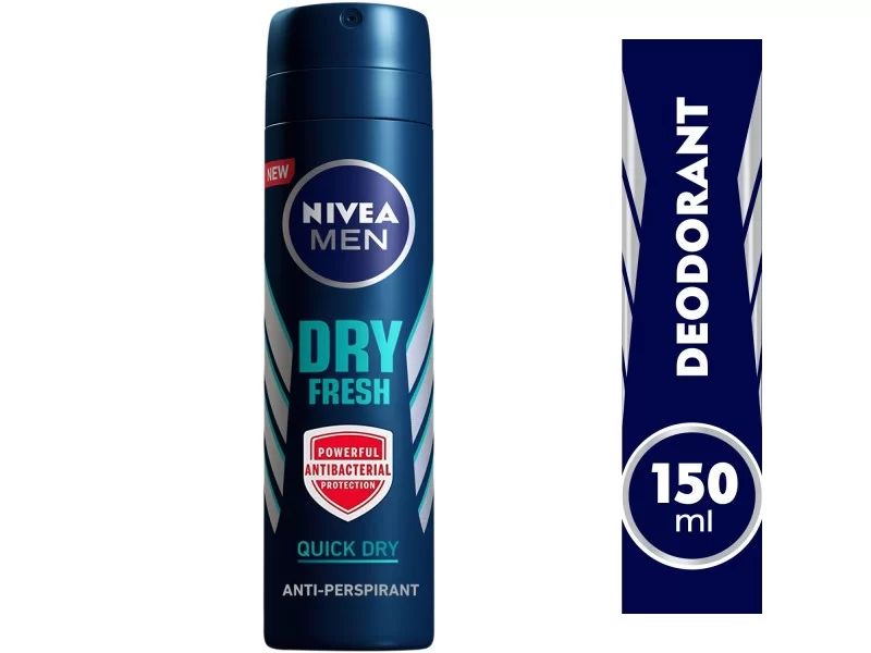 NIVEA SPRAY DRY FRESH 150ML MEN NIVEA SPRAY DRY FRESH 150ML MEN