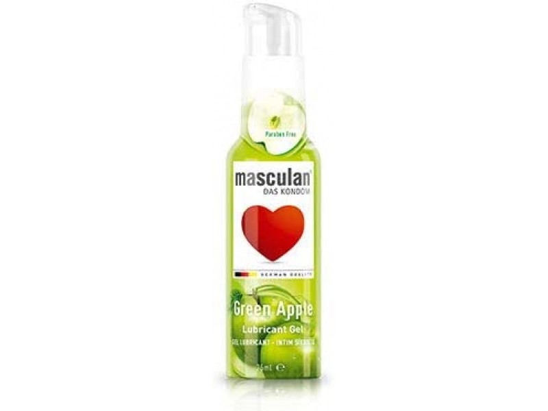MASCULAN LUBRICANT GEL GREEN APPLE 75ML MASCULAN LUBRICANT GEL GREEN APPLE 75ML