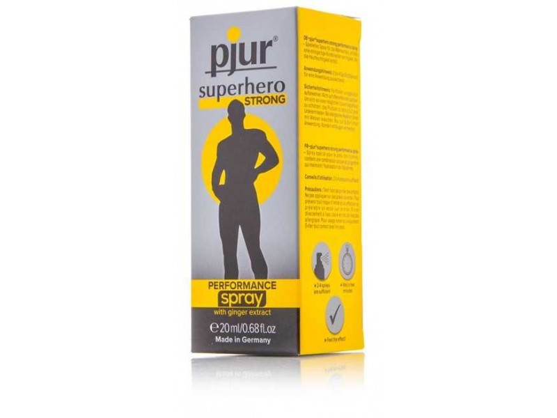 PJUR SUPER HERO STRONG 20ML SPRAY PJUR SUPER HERO STRONG 20ML SPRAY