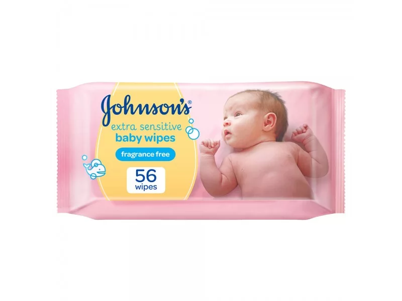 Johnson's WIPES EXTRA SENSITIVE 0%ALCOHOL 56 PIECES Johnson's WIPES EXTRA SENSITIVE 0%ALCOHOL 56 PIECES