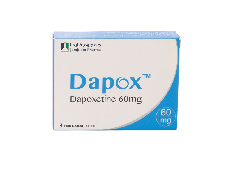 DAPOX 60 mg 4 TABLETS 