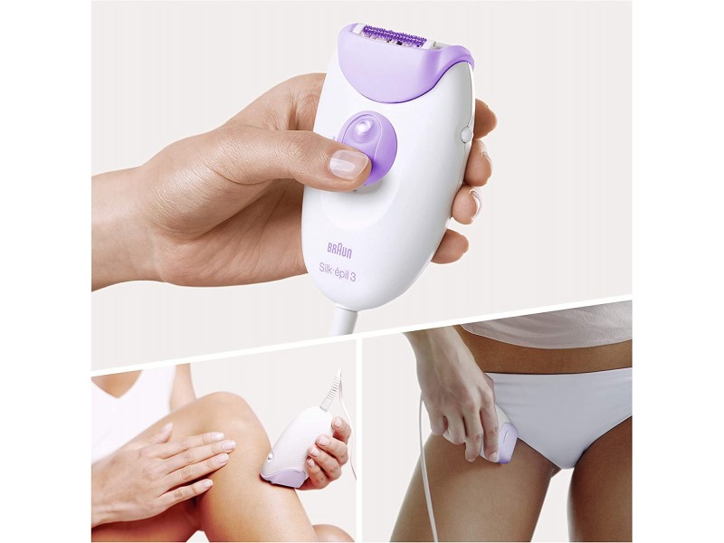 براون ماكينة ازالة الشعر سيلك 3 EPILATOR SE3170 براون ماكينة ازالة الشعر سيلك 3 EPILATOR SE3170