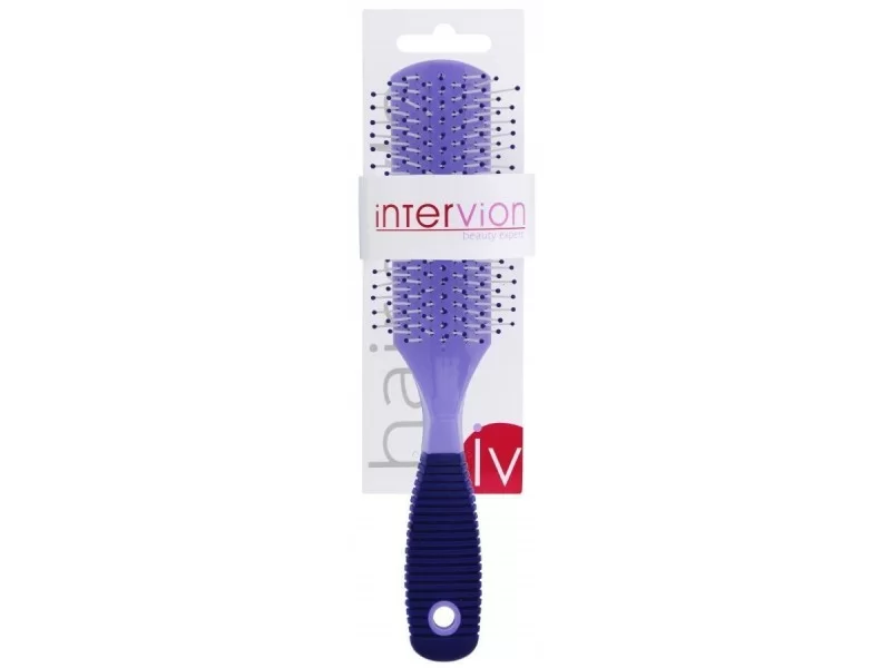 INTERVION HAIR BRUSH RUBBER HANDLE INTERVION HAIR BRUSH RUBBER HANDLE