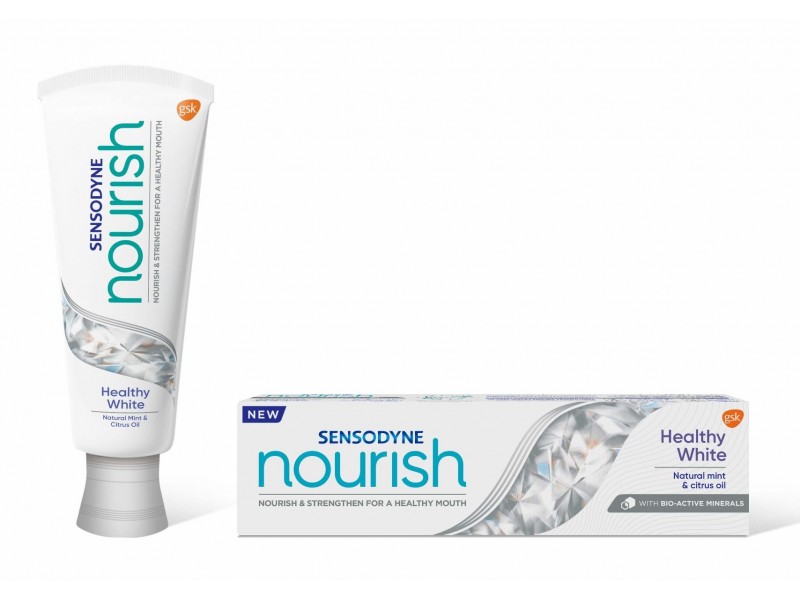 SENSODYNE TOOTH PASTE NOURISH HEALTHY WHITE 75ML SENSODYNE TOOTH PASTE NOURISH HEALTHY WHITE 75ML