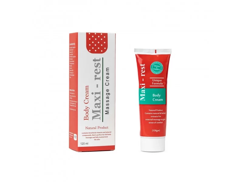 AVIUS MAXIREST MASSAGE BODY CREAM 120ML AVIUS MAXIREST MASSAGE BODY CREAM 120ML