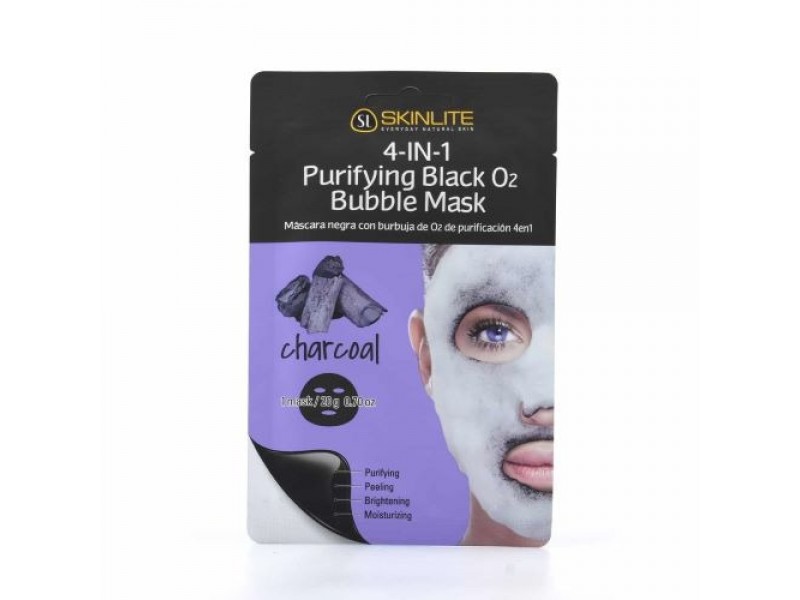 SKIN LITE MASK 02 CHARCOAL BLACK SKIN LITE MASK 02 CHARCOAL BLACK