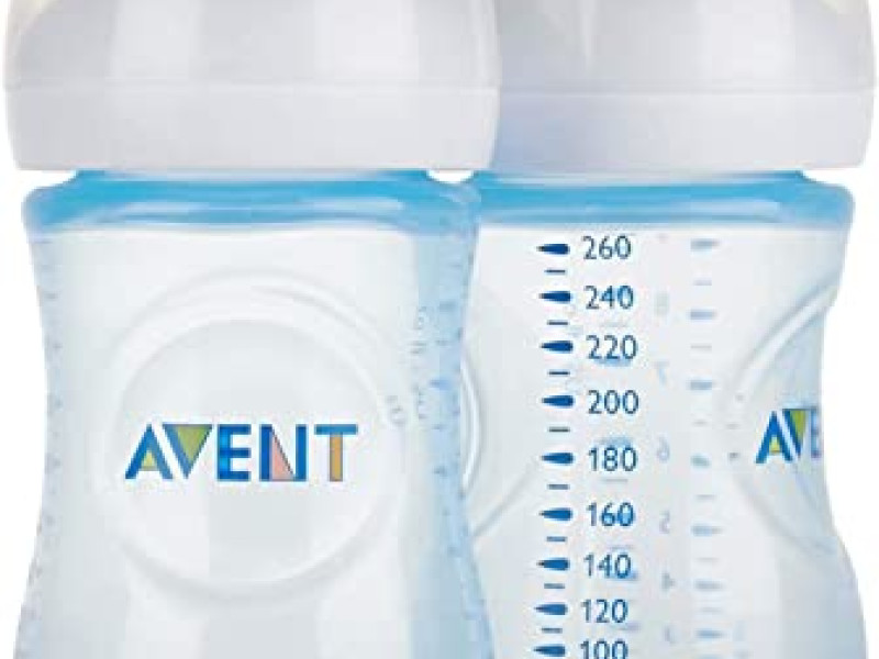 AVENT NATURAL BOTTLE 260 ML 2 PIECES BLUE