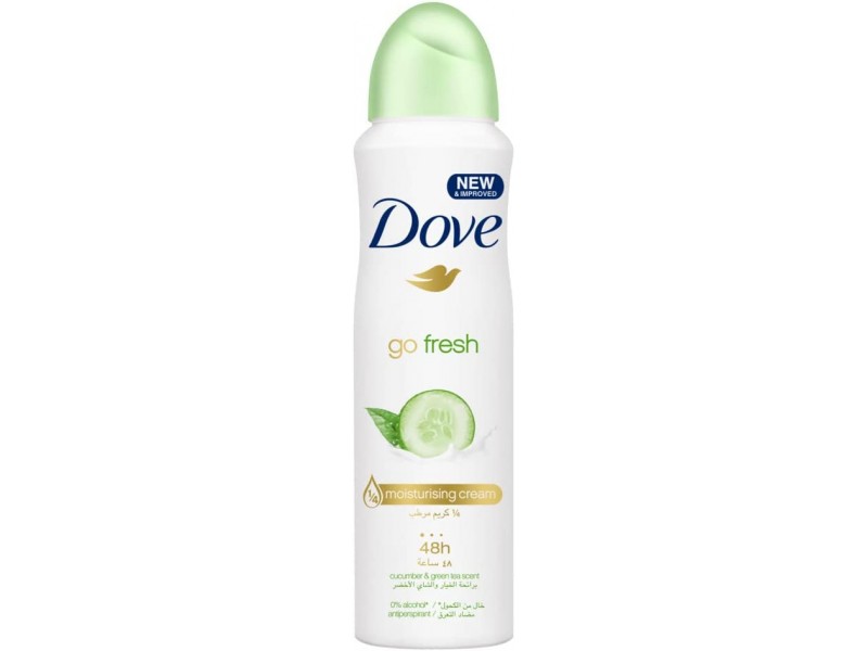 DOVE Deodarant SPRAY 150ML GO FRESH DOVE Deodarant SPRAY 150ML GO FRESH
