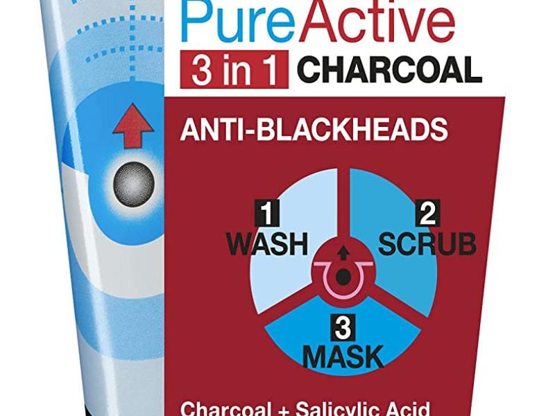 GARNIER PURE ACTIVE 3IN1 CHARCOL 150ML GARNIER PURE ACTIVE 3IN1 CHARCOL 150ML