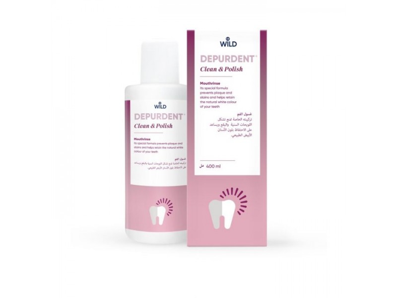 DEPURDENT MOUTH WASH CLEAN & POLISH 400ML DEPURDENT MOUTH WASH CLEAN & POLISH 400ML