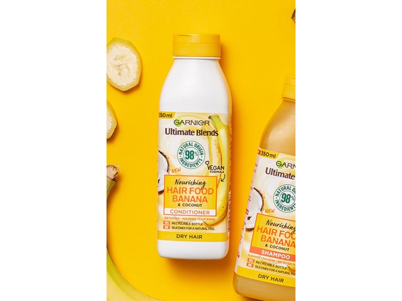 GARNIER U/B CONDI BANANA 350ML HAIR FOOD GARNIER U/B CONDI BANANA 350ML HAIR FOOD