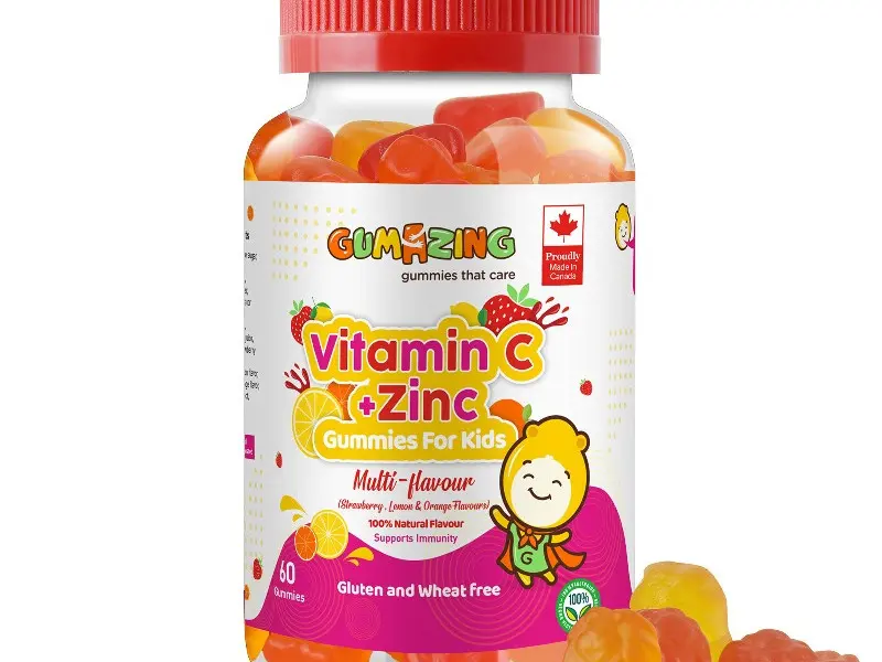GUMAZING KIDS VITAMIN C+ZINC 60 GUMMIES GUMAZING KIDS VITAMIN C+ZINC 60 GUMMIES