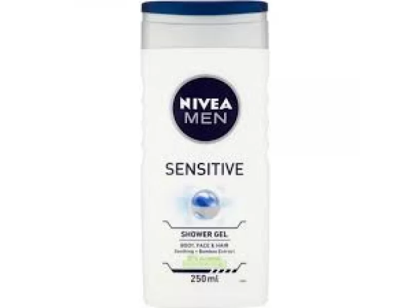 NIVEA SHOWER GEL SENSITIVE 250ML 3 IN 1 NIVEA SHOWER GEL SENSITIVE 250ML 3 IN 1