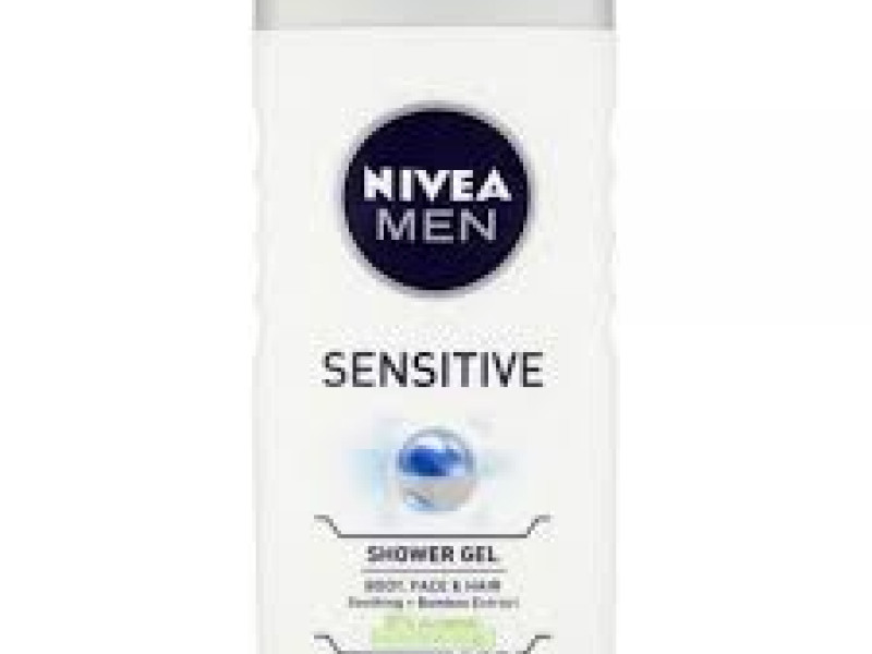 NIVEA SHOWER GEL SENSITIVE 250ML 3 IN 1 NIVEA SHOWER GEL SENSITIVE 250ML 3 IN 1