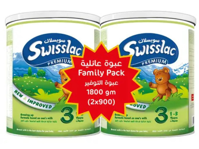 SWISSLAC NO3 PREMIUM 2X900GM SWISSLAC NO3 PREMIUM 2X900GM