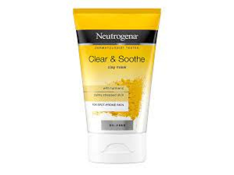 NEUTROGENA CLAY MASK 50ML CLEAR & SOOTHE NEUTROGENA CLAY MASK 50ML CLEAR & SOOTHE