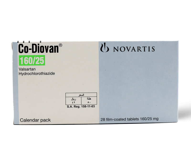 CO-DIOVAN 160/25 28TABs CO-DIOVAN 160/25 28TABs