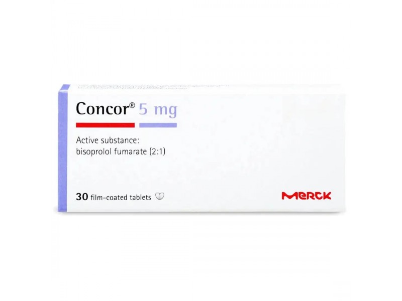 CONCOR 5 MG 30 TABs CONCOR 5 MG 30 TABs