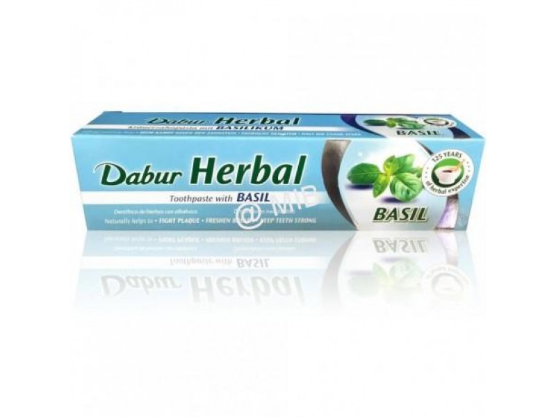 DABUR HERBL TOOTHPASTE 150GM BASIL DABUR HERBL TOOTHPASTE 150GM BASIL
