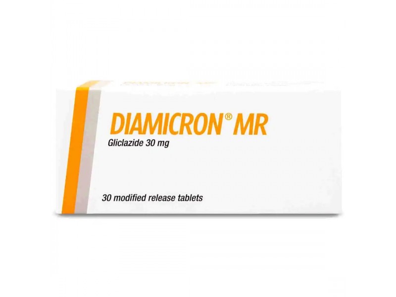 DIAMICRON MR 30 mg 30 TABLETS DIAMICRON MR 30 mg 30 TABLETS