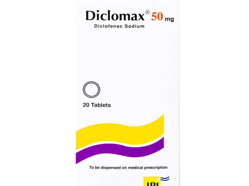 DICLOMAX 50 mg 20 TABLETS DICLOMAX 50 mg 20 TABLETS