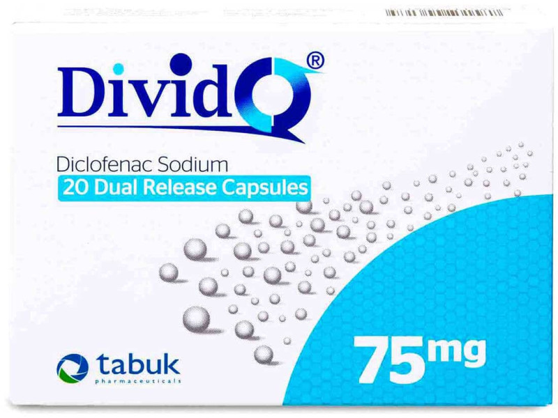DIVIDO 75 mg 20 CAPSULES DIVIDO 75 mg 20 CAPSULES