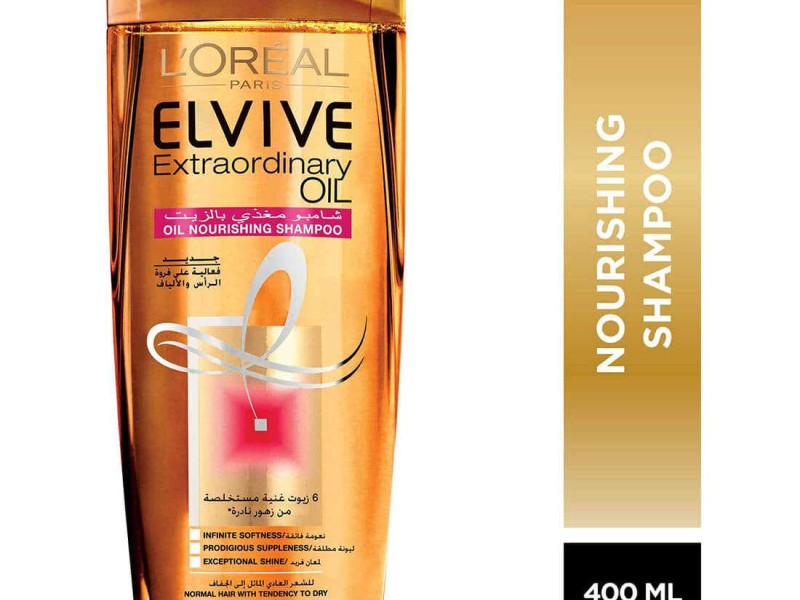 ELVIVE Shampoo 400 ml EXTRA ORDINARY OIL for NORMAL HAIR ELVIVE Shampoo 400 ml EXTRA ORDINARY OIL for NORMAL HAIR