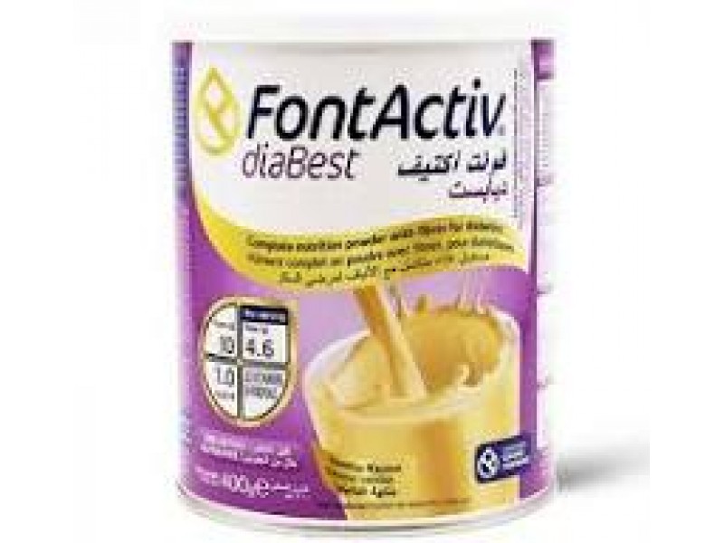 فونت أكتيف ديابست 400 جم فونت أكتيف ديابست 400 جم