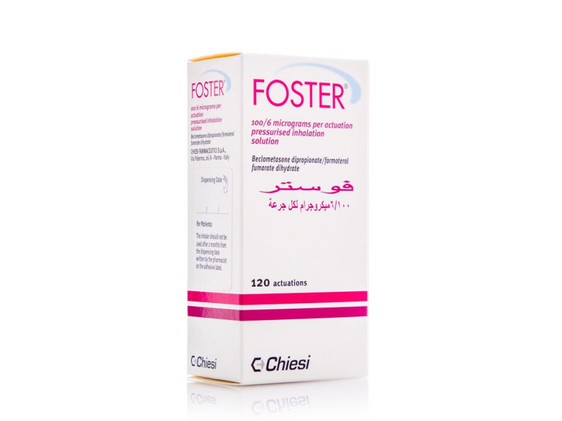 فوستر 100/6 MCG بخاخ فوستر 100/6 MCG بخاخ