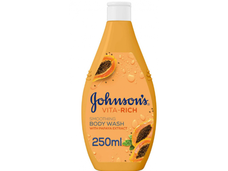Johnson's BODY WASH VITA-RICH SMOOTH PAPAYA 250ML Johnson's BODY WASH VITA-RICH SMOOTH PAPAYA 250ML