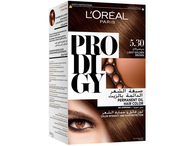 L OREAL PRODIGY HAIR COLOR LIGHT GOLDEN BROWN 5.3 L OREAL PRODIGY HAIR COLOR LIGHT GOLDEN BROWN 5.3
