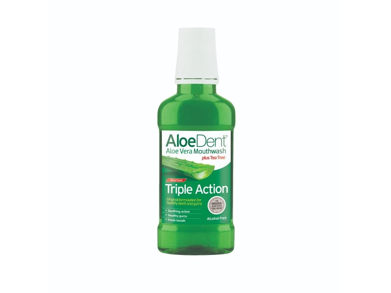 ALOE DENT MOUTH WASH TRIPLE ACTION 250ML ALOE DENT MOUTH WASH TRIPLE ACTION 250ML