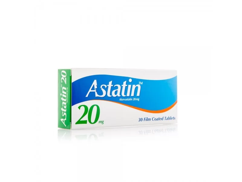 ASTATIN 20 MG 30 TABLETS ASTATIN 20 MG 30 TABLETS
