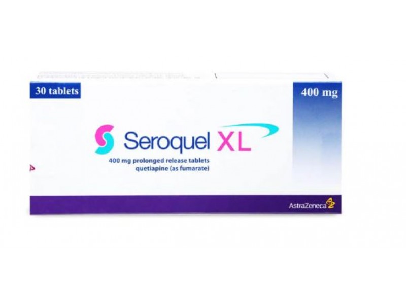 SEROQUEL XL 400MG 30TAB
