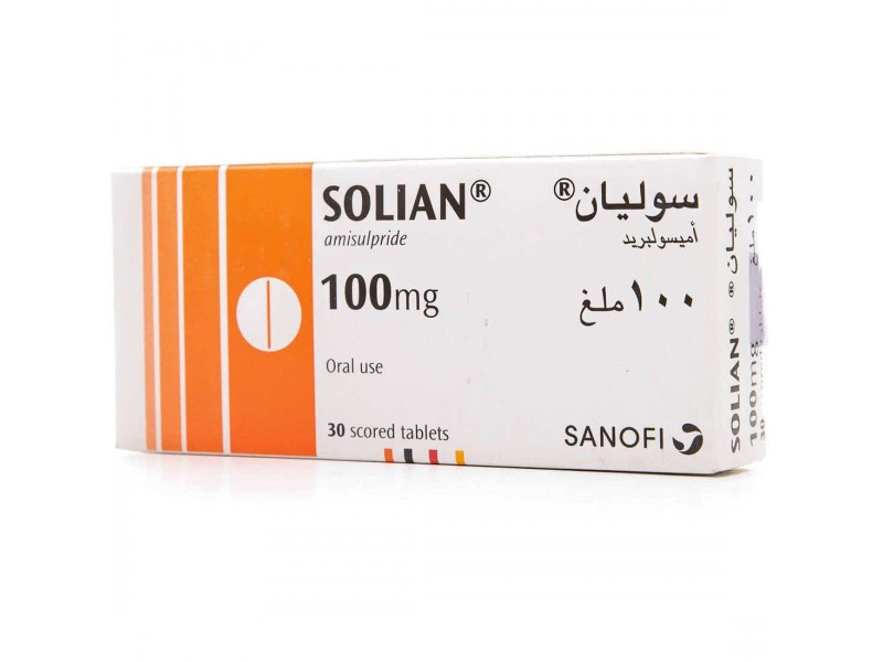 SOLIAN 100MG 30 TAB