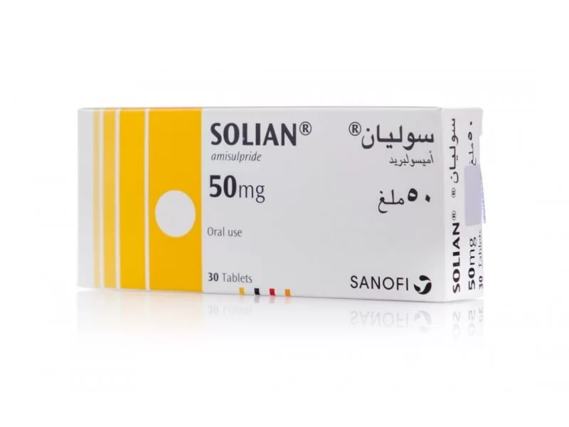 سوليان 50 ملجم 30 قرص سوليان 50 ملجم 30 قرص